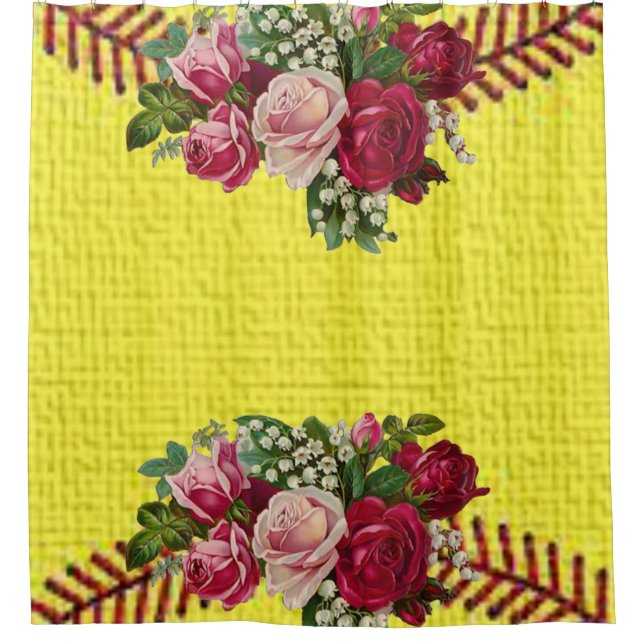 Shower Curtain Floral (Front)