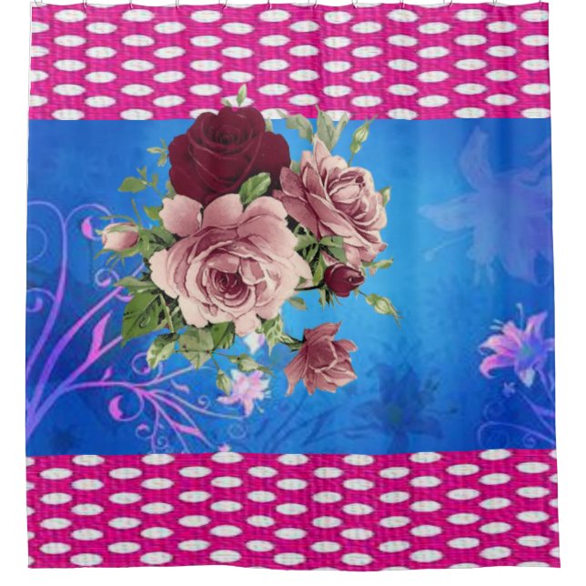 Shower Curtain Floral (Front)