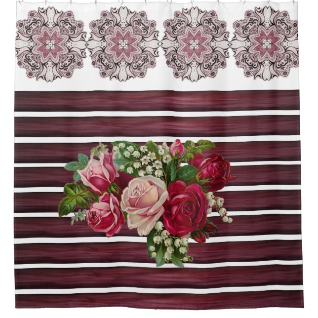 Shower Curtain Floral (Front)