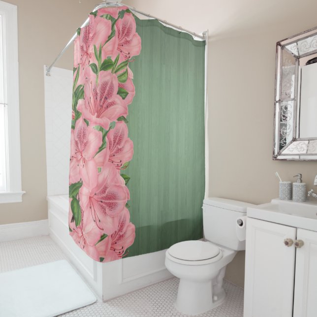 Shower Curtain Floral (In Situ)