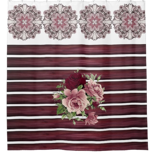 Shower Curtain Floral (Front)