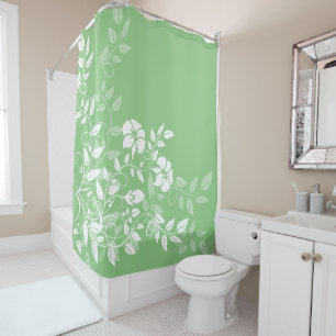 Shower Curtain-Floral Curtain