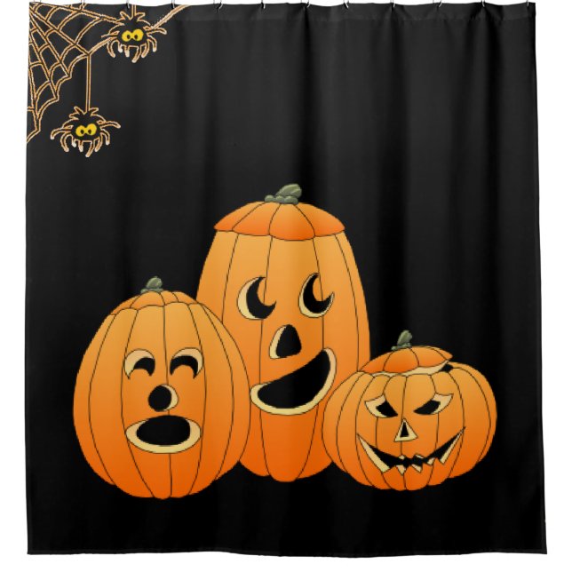 Shower Curtain Halloween (Front)