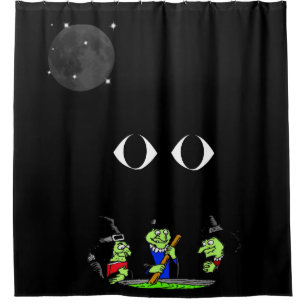 Shower Curtain Halloween