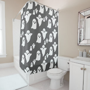 Shower curtain Halloween