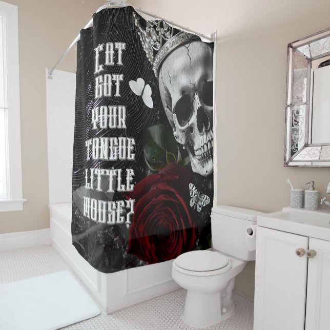 Shower Curtain Haunting Adeline Zade Meadows Zaddy (In Situ)