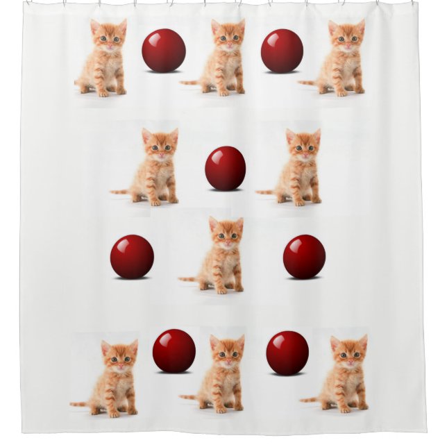 Shower curtain kittens (Front)