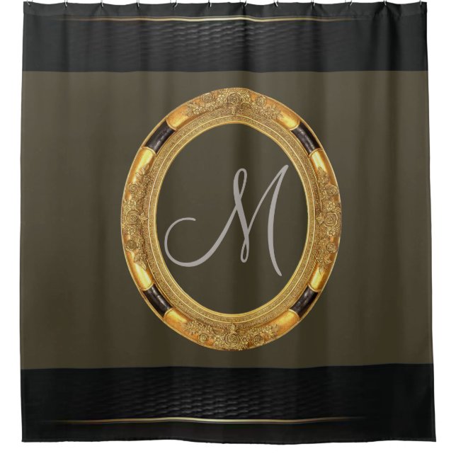Shower Curtain Mirror (Front)