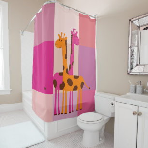 Shower Curtain Mother's Day Giraffe