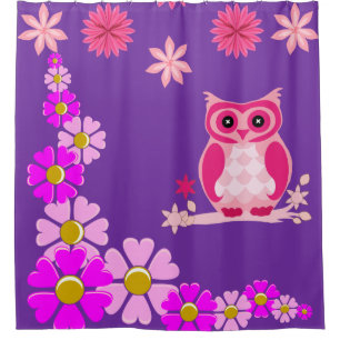 Shower Curtain Owl