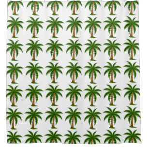 Shower Curtain/Palm Trees Curtain