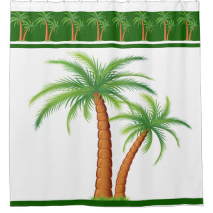Shower Curtain/Palm Trees Shower Curtain