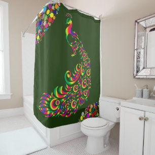 Shower Curtain Peacock