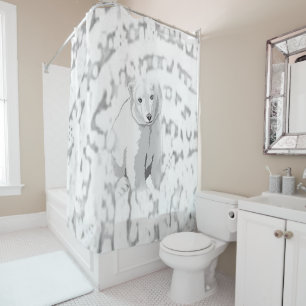 Shower Curtain Polar Bear