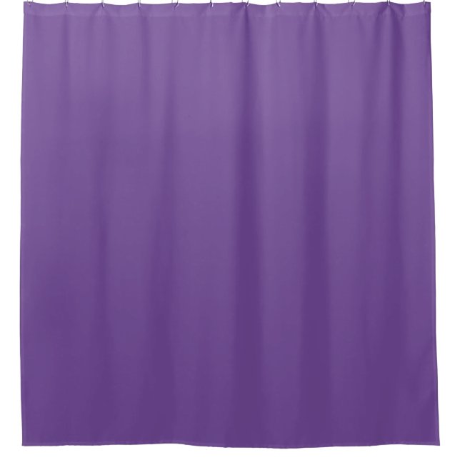 Shower Curtain, Purple Curtain (Front)