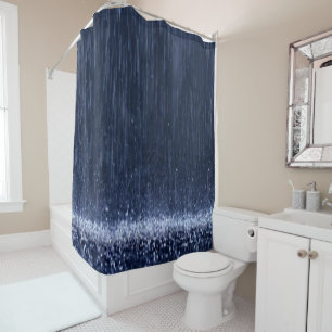 Shower Curtain Rain