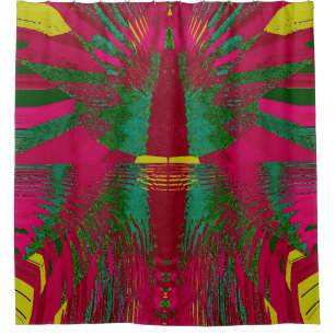 Shower Curtain, Rosalinda Aztec Collection  Shower Curtain