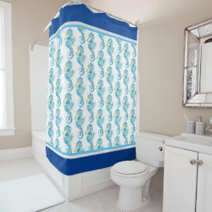 Shower Curtain Shower Curtains Seaside Royal