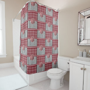 Shower Curtain Stripe