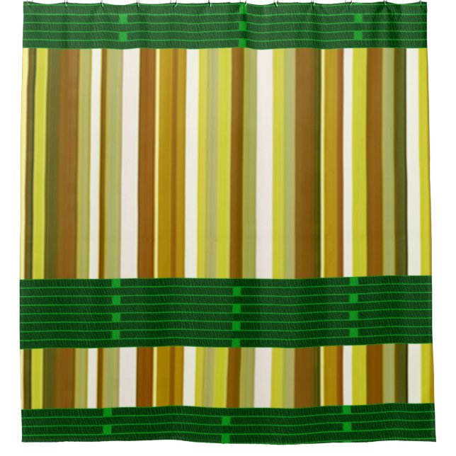 Shower Curtain Stripe (Front)