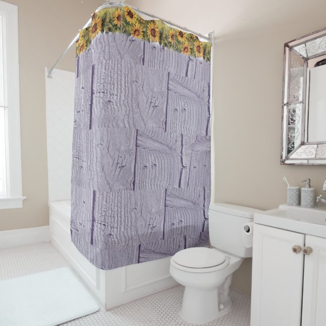 Shower Curtain Sunflower (In Situ)
