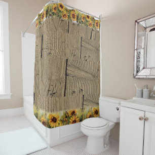 Shower Curtain Sunflower