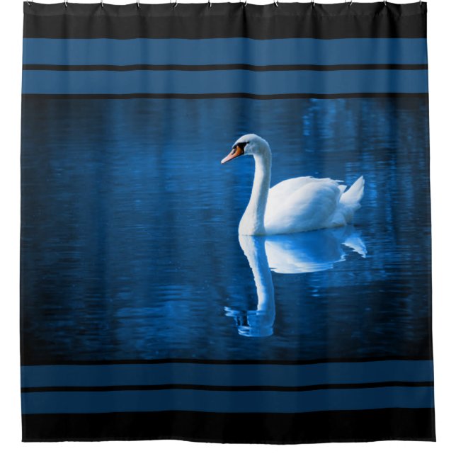 Shower Curtain/Swan Curtain (Front)