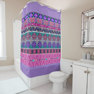 Shower Curtain/Tribal Pattern Curtain