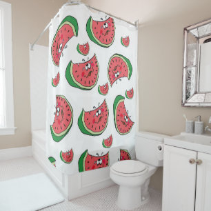 Shower Curtain Watermelon