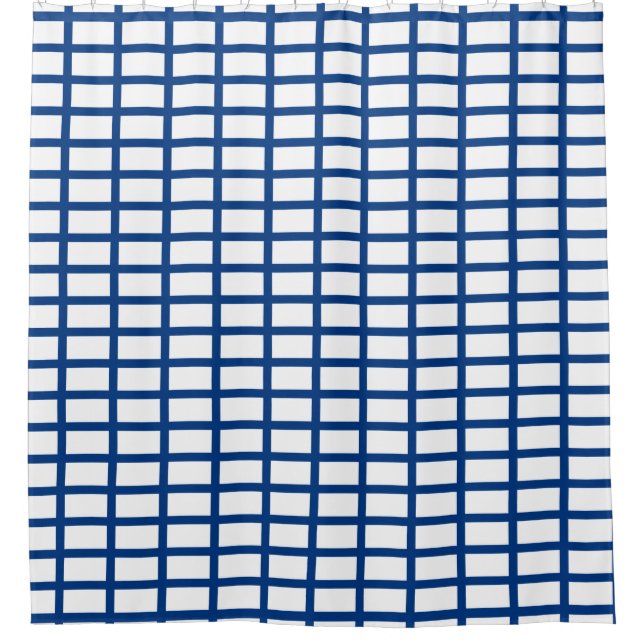 Shower Curtain with Flag of Finland (Front)