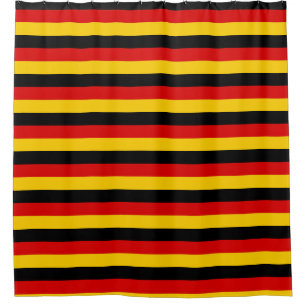Shower Curtain with Flag of Germany