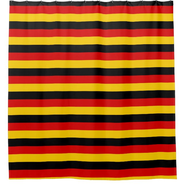 Shower Curtain with Flag of Germany (Front)
