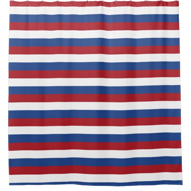 Shower Curtain with Flag of Netherlands (Front)