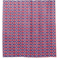Shower Curtain with Flag of United Kingdom
