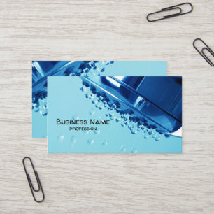 Shower head business card