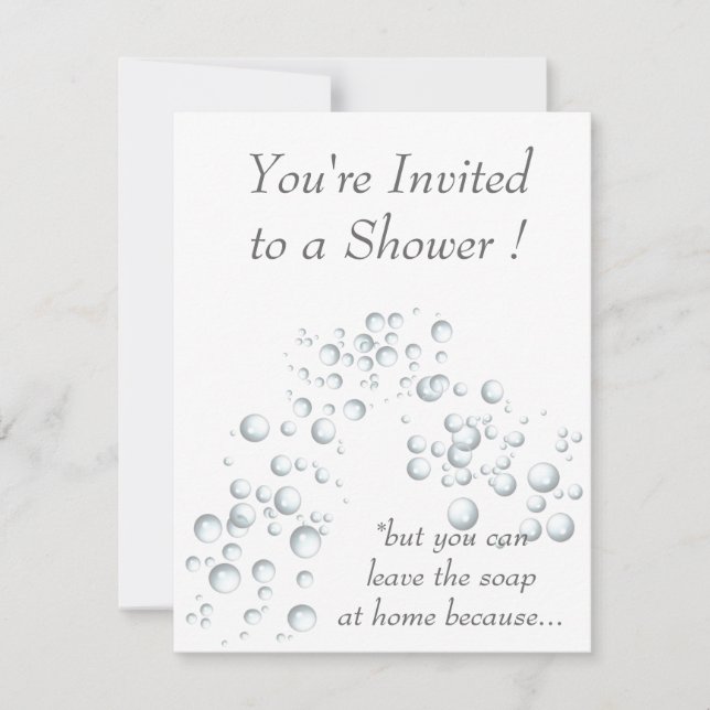 Shower invitations - Bridal or Baby (Front)