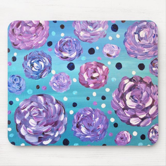 Shower Me With Flowers Mouse Pad (Front)