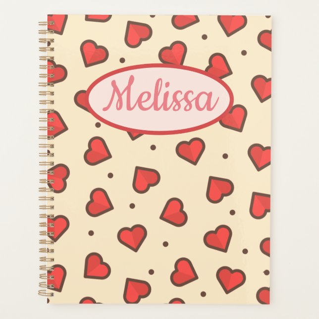 Shower of Hearts Planner (Front)