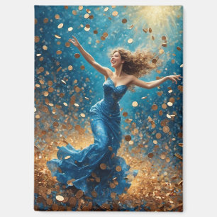 Shower of Luck Magnet