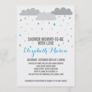 Shower with Love Baby Shower Invitation