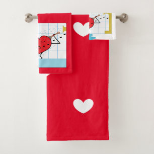 Shower You with Love:  Bath Towel Set