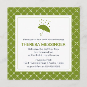 Showered with Love- Bridal Shower Invitation