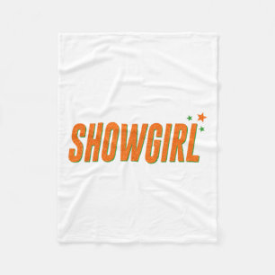 Showgirl New Era Vibes Aesthetic Graphic Outfit Wo Fleece Blanket