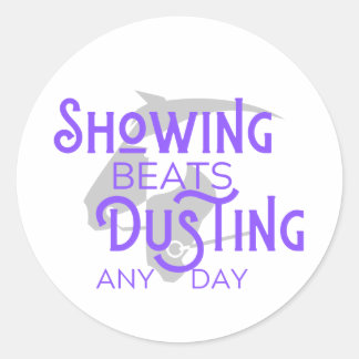 Showing Beats Dusting Sticker