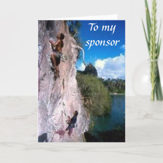 showing the way thank you card