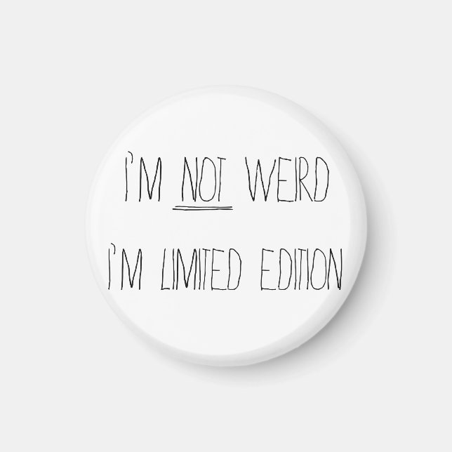 Showing you being special magnet (Front)