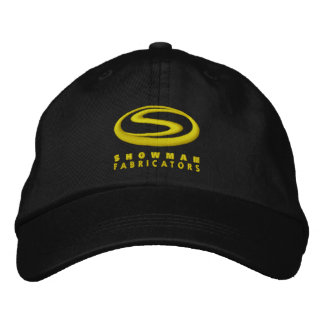 Showman Embroidered Hat - Black