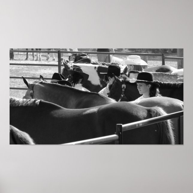 Showmanship in Black and White Poster (Front)