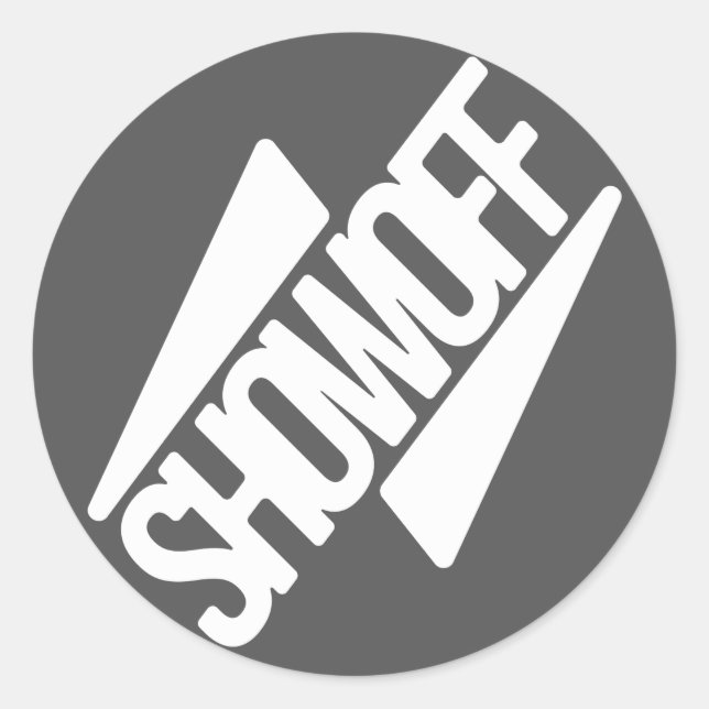 SHOWOFF Brand Sticker (Front)