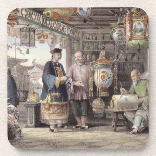 Showroom of a Lantern Merchant in Peking, from 'Ch Coaster